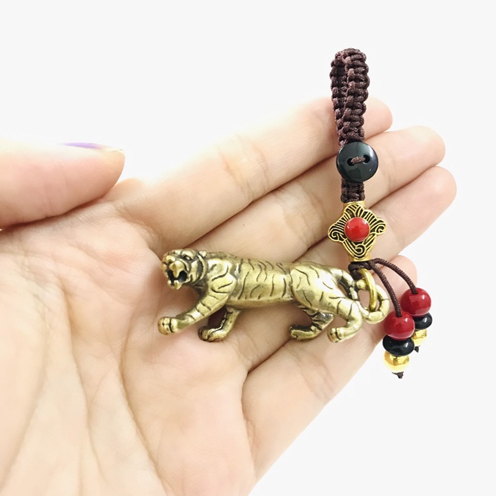 Móc Khóa Tượng Đồng Con Cọp - SP005216